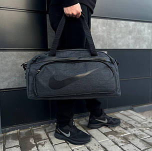 Сумка спортивна nike, дорожня, для спорт залу, тренувань, подорожей, містка, топ якість, фото 1