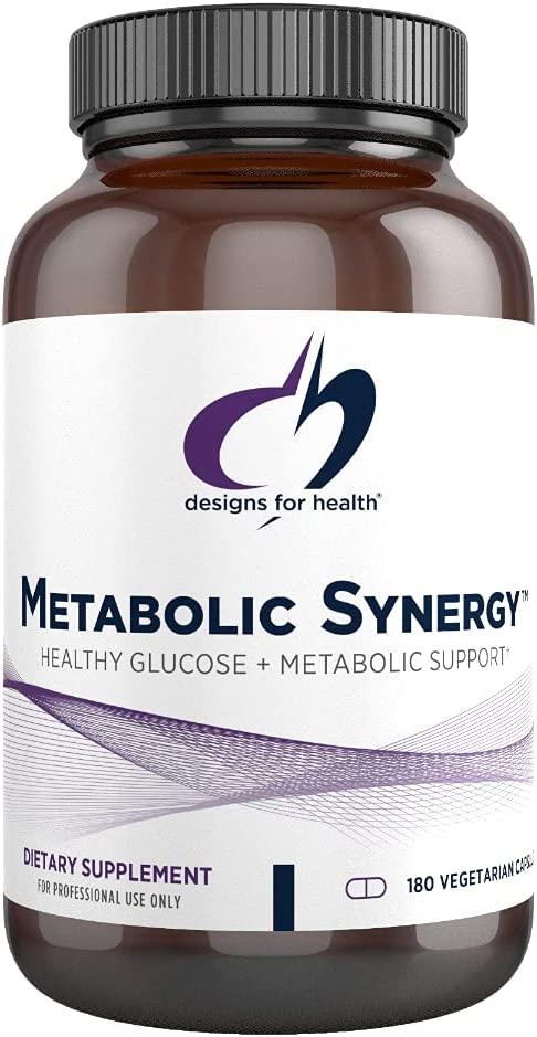Designs for Health Metabolic Synergy / Здоровий метаболізм глюкози та інсуліну 180 капсул