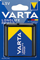 Батарейка лужна 4,5V / 3LR12 VARTA longlife power