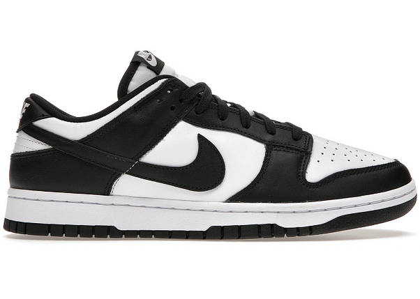 Кросівки Nike Dunk Low Retro White Black, фото 2