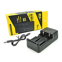 Універсальна зарядка для Li-Ion акумуляторів HD-8991A USB. Для АКБ 18650, 26650 та ін.