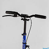 Самокат алюмінієвий Best Scooter BS-72725 (4) ручне дискове гальмо, колеса PU, діаметр коліс 200мм,, фото 2