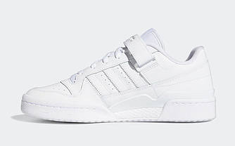 Кросівки Adidas Forum Low Triple White — FY7755, фото 3