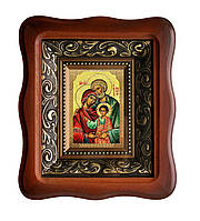 Святое семейство (Богородица с младенцем Иисусом Христом и супругом Иосифом Обручником) икона святых