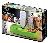 Миска для собак/котів із поїльником пластикова Pet Feeder
