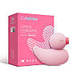 Вакуумний вібратор-качечка CuteVibe Ducky Pink, фото 3