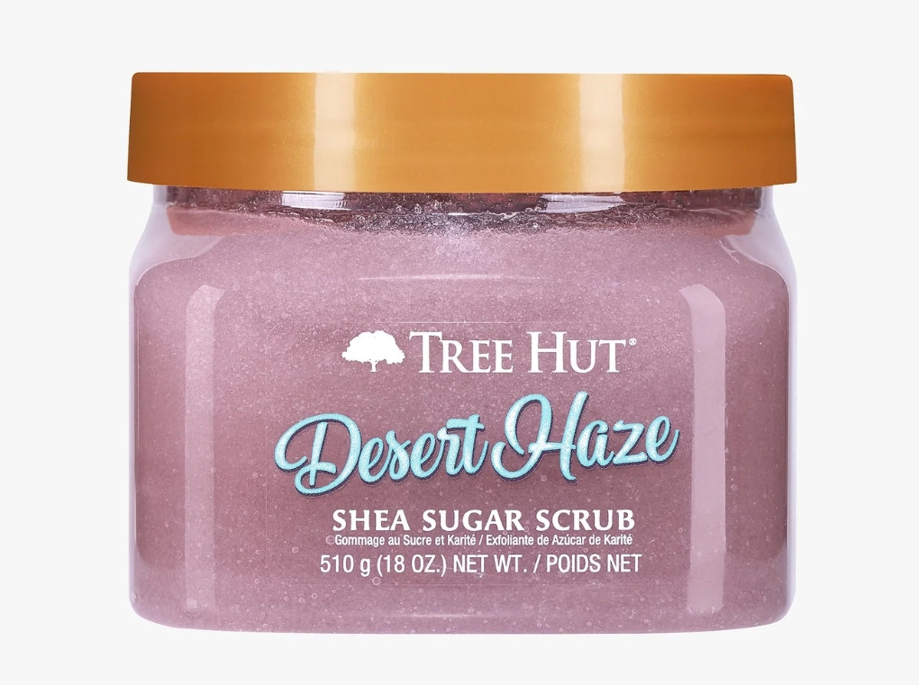 TREE HUT Desert Haze Sugar Scrub, 510 g - Органічний цукровий скраб для тіла із квітково-малиновим ароматом