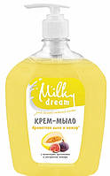 Жидкое крем-мыло Milky Dream ароматная дыня и инжир дозатор 1000 мл
