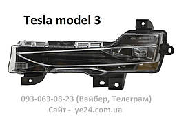 Фара протитуманна ліва Antifog + DRL (туманка + ДХО) Tesla model 3 (1077392-00-E)