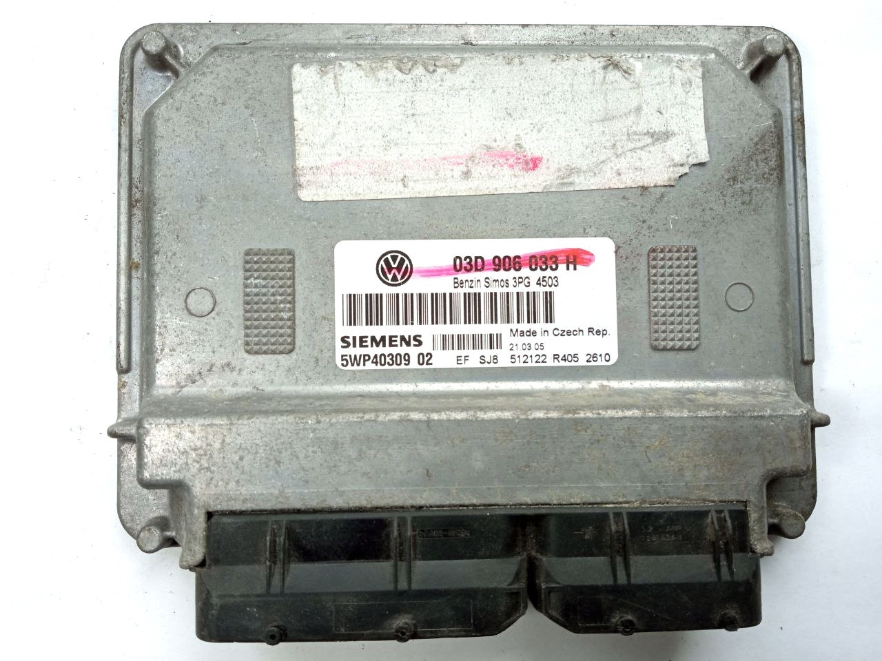 Електронний блок керування VW 03D906033H/03d906033h