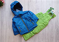 Термо комплект: комбинезон и куртка Impidimpi на мальчика (74-80)