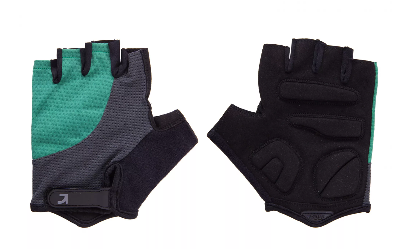 Рукавички Green Cycle Pillow 2 без пальців S чорний/сірий/зелений
