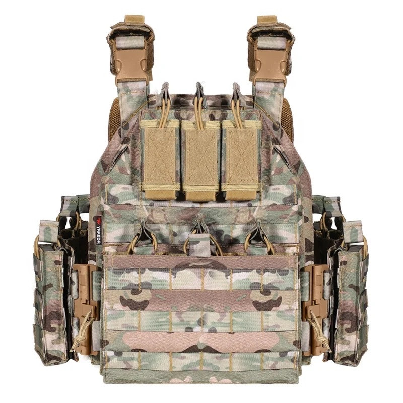 Плитоноска мультикам Yakeda VT-6026 зі швидким скиданням (зразка НАТО)