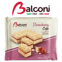 Клубничный торт Balconi Strawberry Cake 400г Италия