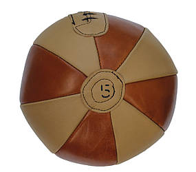 Медбол шкіряний 5 кг