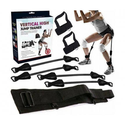 Тренажер опору для стрибків, еспандер для ніг Vertical High Jump Trainer, фото 1