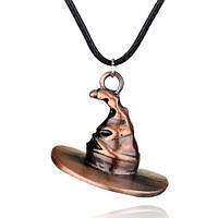 Ланцюжок із кулоном "Чарівний капелюх" (розподільнаючий), речі Гаррі Поттера — Harry Potter