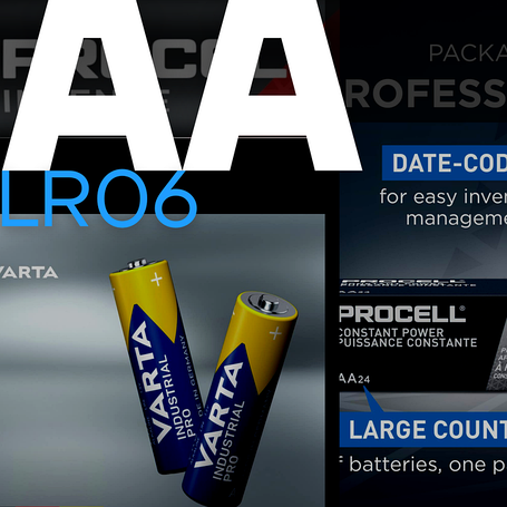 AA/LR06-батарейки