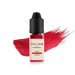 Пігмент Face Star Lips Cherry для перманентного макіяжу, 10 мл