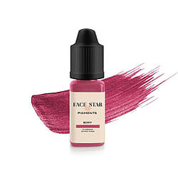 Пігмент Face Star Lips Berry для перманентного макіяжу, 10 мл