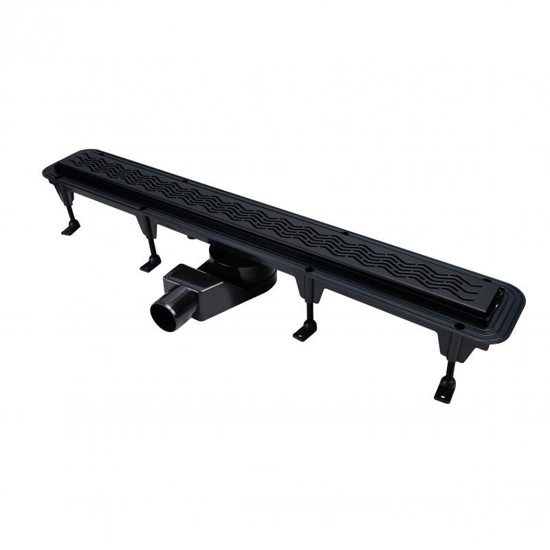 Трап для Душа Линейный 80 См с Комбинированным Затвором и Нержавеющей ...