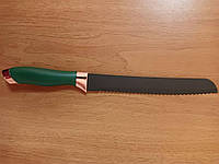 Нiж кухонний хлiбний 8"(19,5см) ручка-бакелит