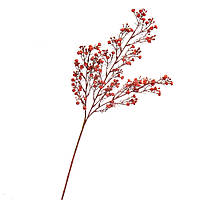 Декоративная ветвь с ягодами 68 см Красный Elisey (8100-001)