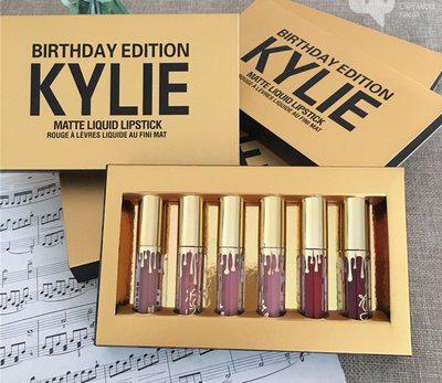 Набір рідких матових помад Кайлі Дженнер Kylie Jenner 6 відтінків, Помада матова
