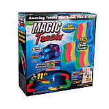 Освітлена траса MAGIC TRACK CAR 160 деталей,Автотрек з машиною Track Car, Track Car 160, фото 6