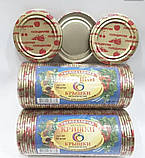 500шт. Кришка закаточна Ско 1-82 "Господарочка" в блоці 50шт в ящику 500 штук, фото 2