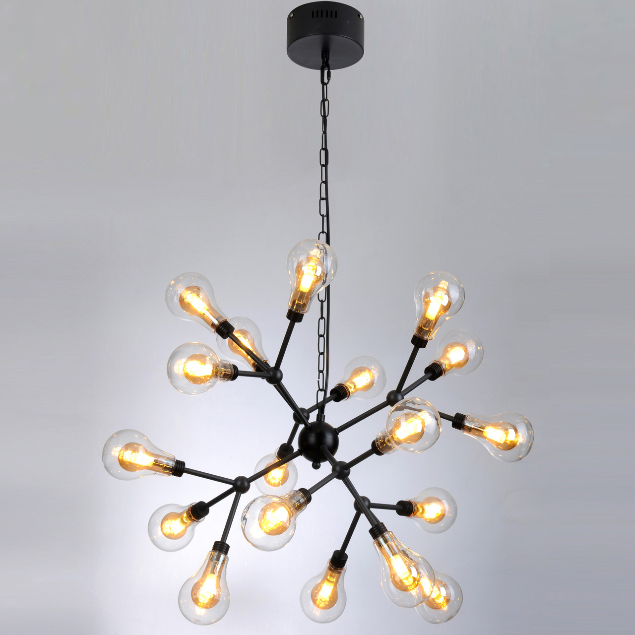 Люстра в скандинавському стилі у формі дерева на 18 ламп LED G4 Elisey