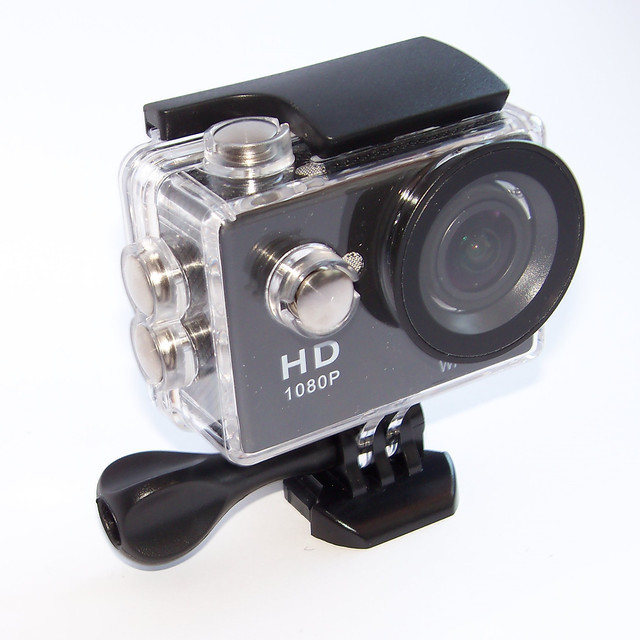 Екшн камера A7 FullHD + аквабокс + Реєстратор Повний компект+кріплення шолом ЧОРНА