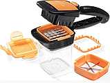 Овочерізка з контейнером Nicer Dicer Quick 2 (5 в 1), фото 3