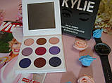 Палетка тіней Kylie The Purple Palette 9 відтінків, фото 3