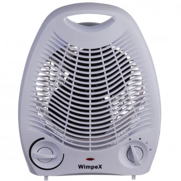 Компактний Тепловентилятор електричний обігрівач Wimpex WX-424 2000W. Краща ЦІНА