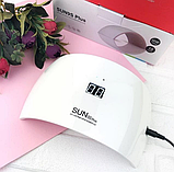 УФ Лампа для нігтів SUN 9S, LED лампа для манікюру і педикюру гель лаку, фото 7