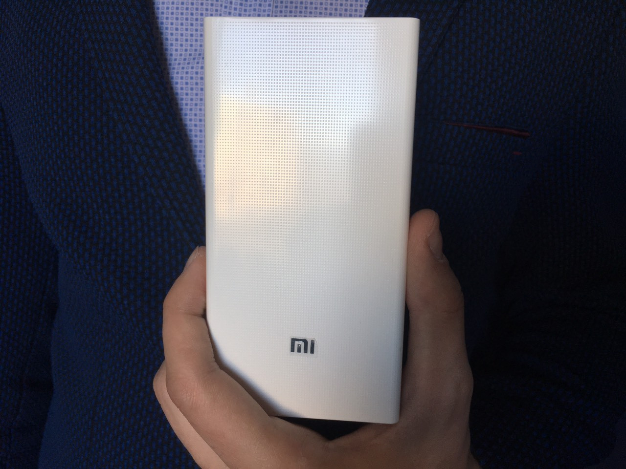 Power bank Xiaomi 20000mAh 2 USB портативна батарея, повербанк, пауер Сяоми БІЛИЙ