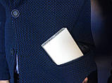Power bank Xiaomi 20000mAh 2 USB портативна батарея, повербанк, пауер Сяоми БІЛИЙ, фото 8