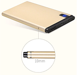Ультратонкий PowerBank Travel 10,000 mAh з екраном! Потужний, стильний, зручний!, фото 5