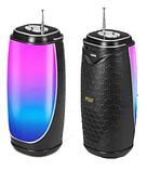 Колонка зі світломузикою, USB, SD, FM, Bluetooth, 1-динаміком та антеною 18см*8.5 см MF-206, фото 3