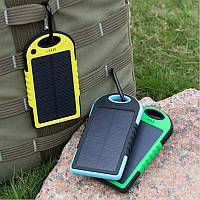 Портативное зарядное Power Bank Solar 50000 mAh на солнечной батареи | PowerBank LED