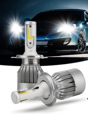 Комплект LED ламп C6 HeadLight H1 12v COB