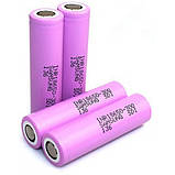 Потужний акумулятор 18650 Samsung INR18650-30Q 3000mah 3,7 V высокотоковый (25А) без захисту, фото 3