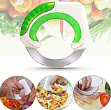 Кухонний круглий універсальний ніж Bolo для будинку, фото 4