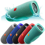 Портативна блютуз-колонка JBL Charge 3 колонка з USB,SD,FM СИНЯ, фото 7
