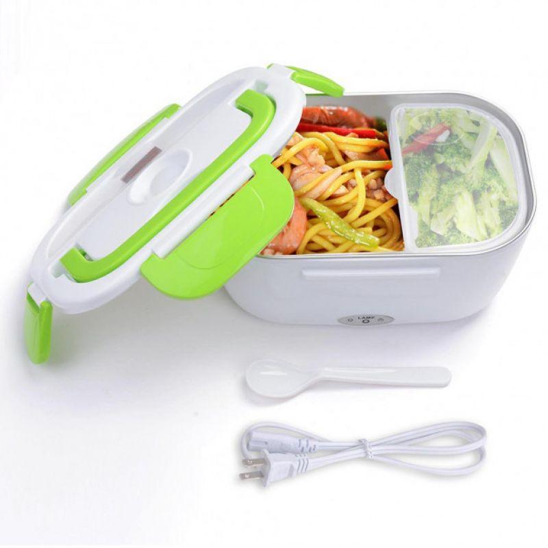 Ланч-бокс з підігрівом The Electric Lunch Box / Бокс для підігріву їжі ЗЕЛЕНИЙ