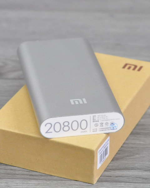 Повер банк Xiaomi 20800 mAh Power Bank Зовнішній Акумулятор, СРІБЛО
