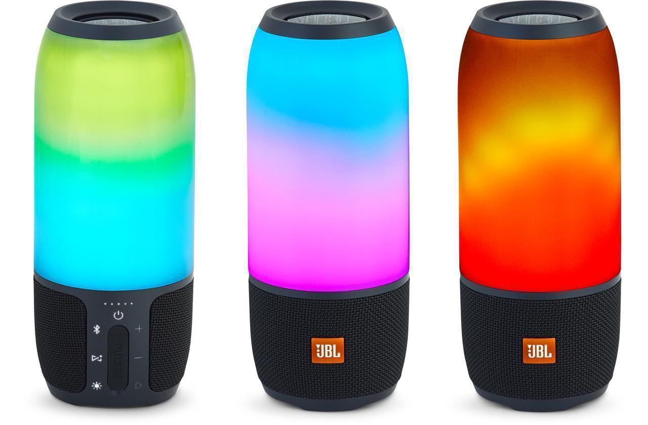 Колонка портативна бездротова JBL Pulse 3, Bluetooth Потужна! ЧОРНА