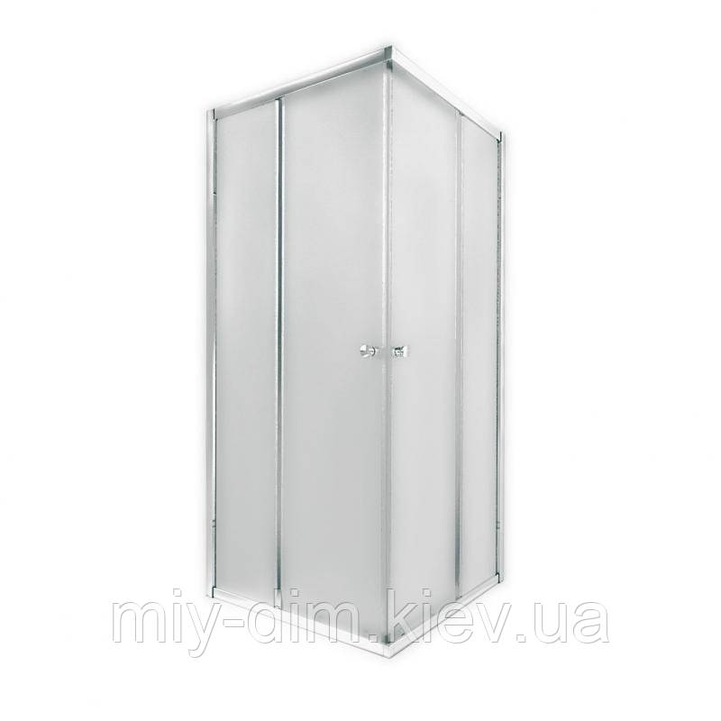 Душова кабіна Qtap Presto CRM1099SP5 90х90 см, скло Pear 5 мм без піддона
