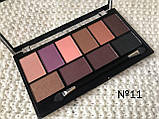 Набір тіней для повік Malva Cosmetics Eye Shadow Set Secret World 10 тонів, фото 4